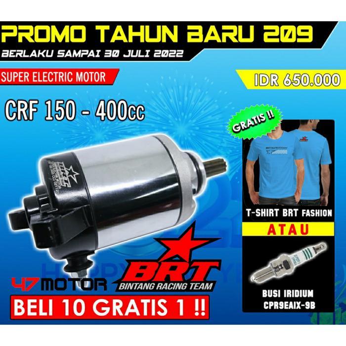 Ready Dinamo Stater BRT Bore up CRF 150 Verza Megapro New Mono 300cc 400cc