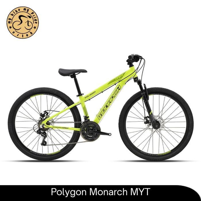 Sepeda Gunung MTB Polygon Monarch MYT Ukuran 26 Inchi Alloy Cakram Original