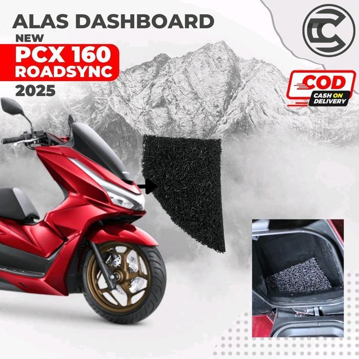 TERMURAH Alas dashboard Honda PCX 160 ROADSYNC / Honda PCX 160 2025 / Tatakan dashboard PCX 160 2025