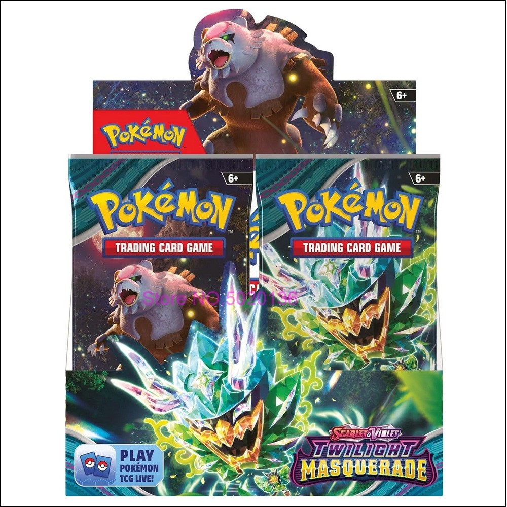 Pokemon Cards Twilight Masquerade Booster Box Factory Sealed