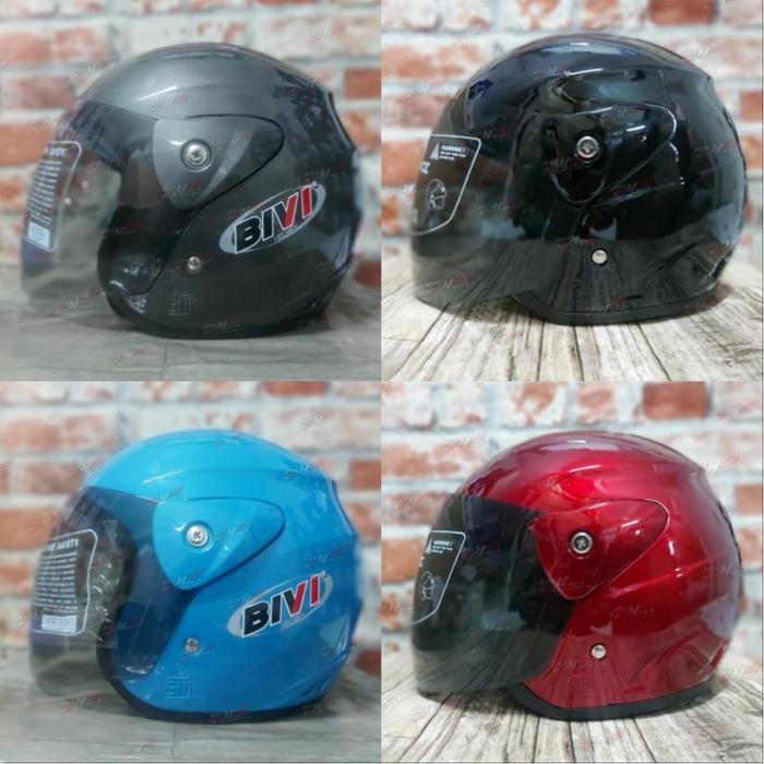 Helm Evo Solid Helm Sni Murah Helm Halfface Helm Evolution