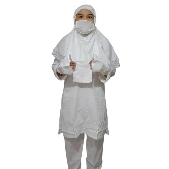 Muslim Wanita setelan Baju Muslim Wanita setelan / Baju Ihram wanita Al Tasmal - S