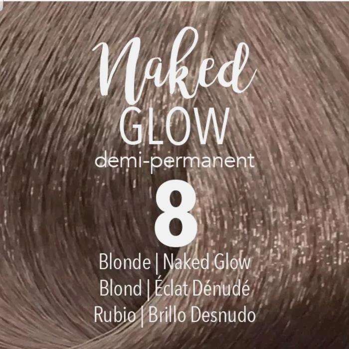 MYDENTITY GUY TANG 8 NAKED GLOW blonde DEMI PERMANENT 8 BLONDE - 2oz