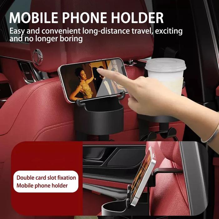 "New" Cup Holder Mobil / Cantolan Mobil Belakang Kursi Gantungan Jok Botol Serbaguna Minuman
