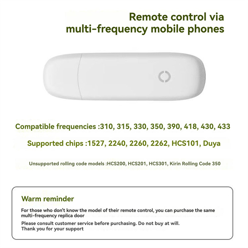 B63B-Rolling Shutter Door Garage Door Electric Door Remote Control APP Door Remote Controller Wifi