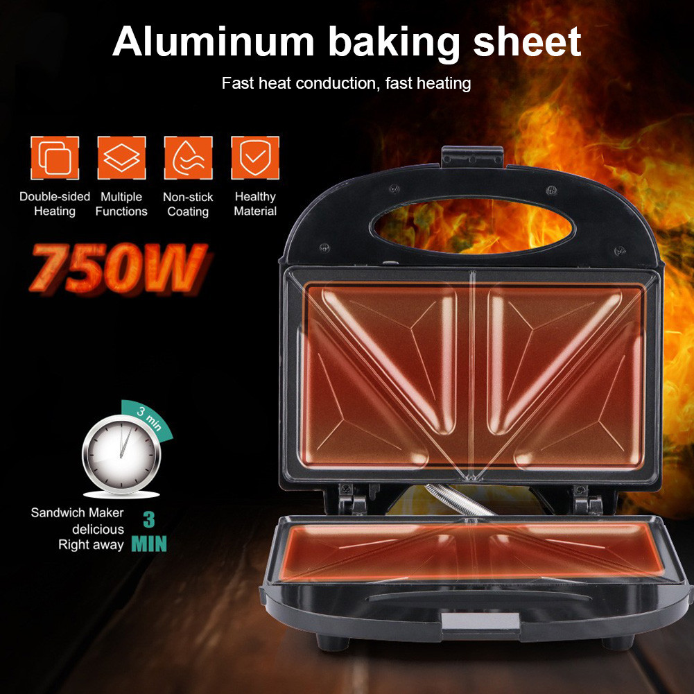 Waffle Maker Belgian Waffle Maker Portable Chaffle Maker Non Stick Coating Mini Waffle Maker Machine