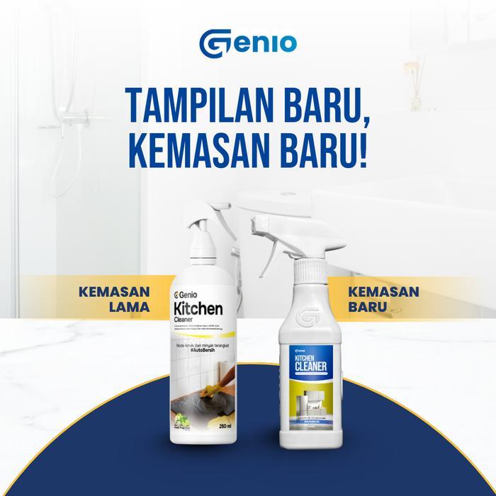 GENIO PAKET BUNDLING GENIO KITCHEN CLEANER & GENIO GLASS CLEANER - PEMBERSIH SERBAGUNA RUMAH TANGGA