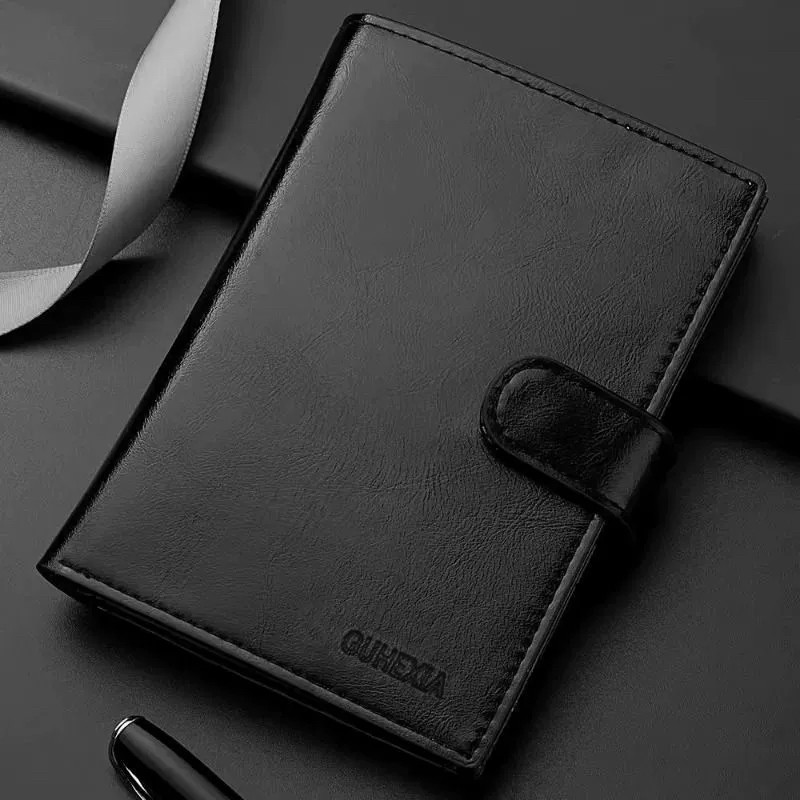 Men Women PU Leather Long Wallet Large Capacity Passport Cover Holder Multi Card Slots Cash Coin