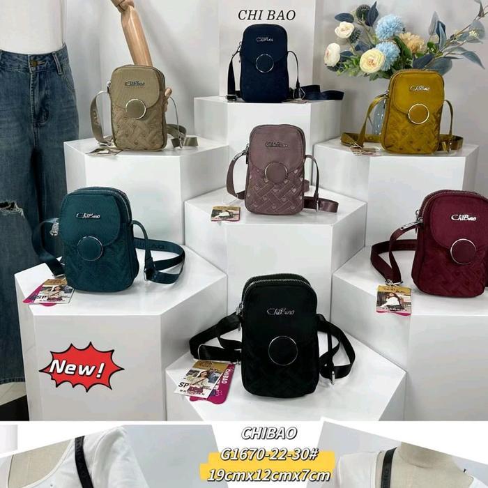 Tas Selempang Chibao Mini G1670-22-86 Kanvas Wanita