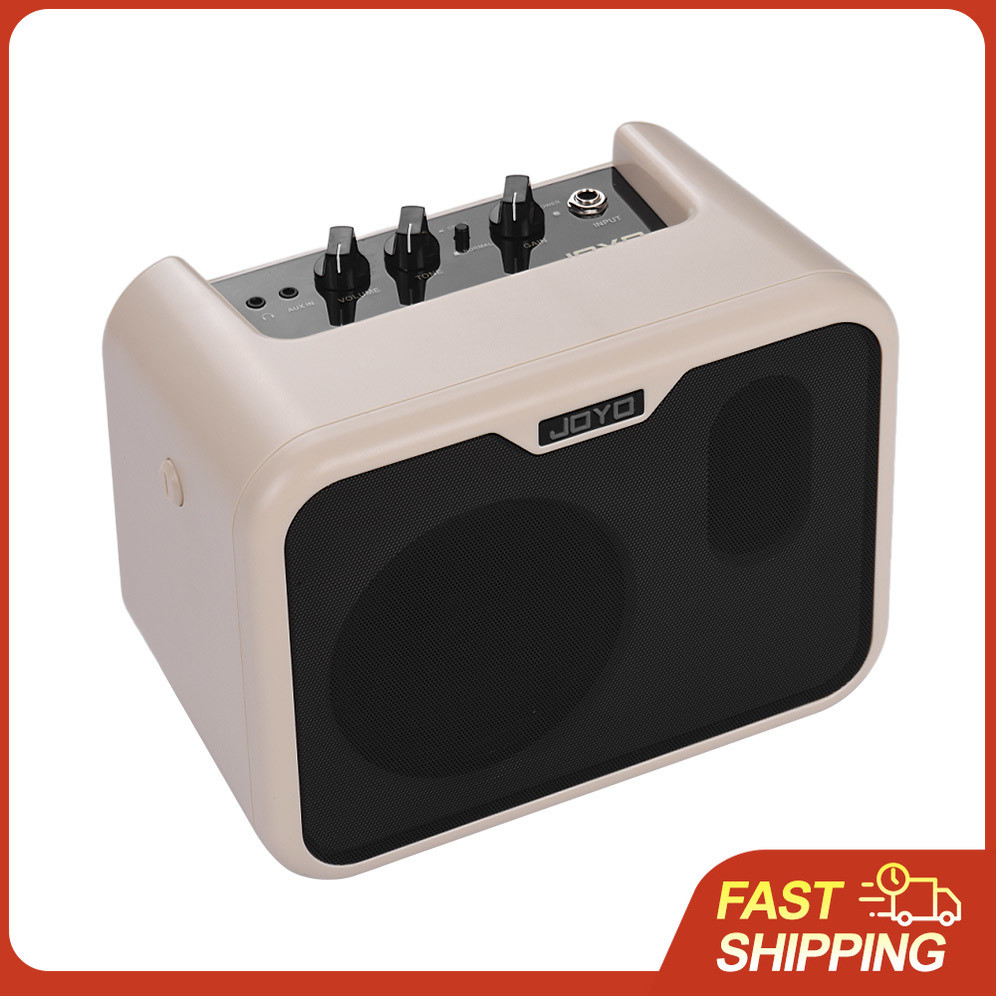 NEW Dual Channel JOYO MA-10B Mini Portable Electric Bass Amplifier Speaker 10Watt Amp Normal/Drive