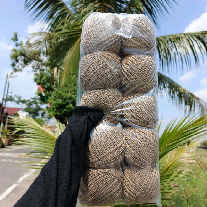 BENANG RAJUT KATUN BALI 1 MM / SMALL PLY 10 PCS IDEAL UNTUK BAJU SWEATER AMIGURUMI & TAS RAJUT KUAT