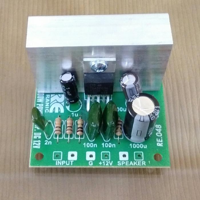 POWER AMPLIFIER TDA 2003 MONO