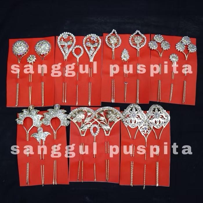 Tusuk Sanggul / Tusuk Konde / Tusuk Sanggul Permata / Tusuk Rambut / Perhiasan Rambut / Aksesoris
