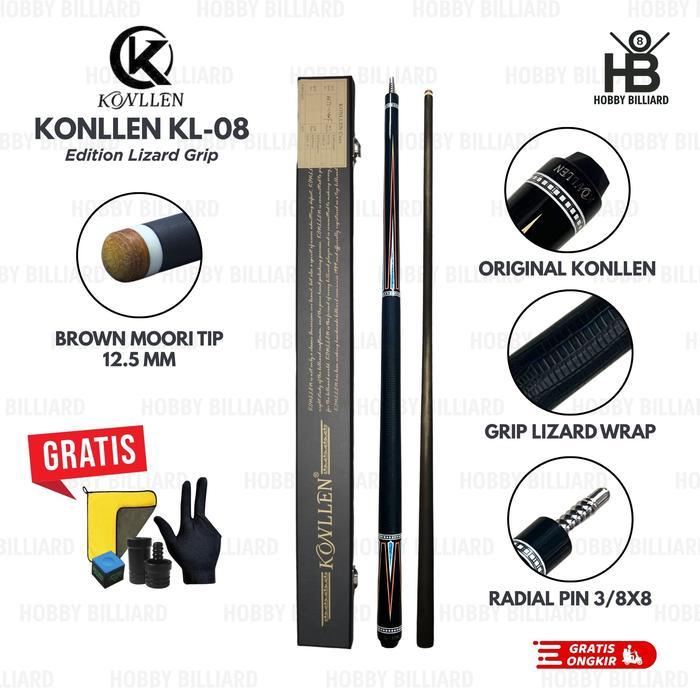 Konllen KL-08 Stick Billiard Carbon Cue Billiard Carbon AK75-12 KL-12