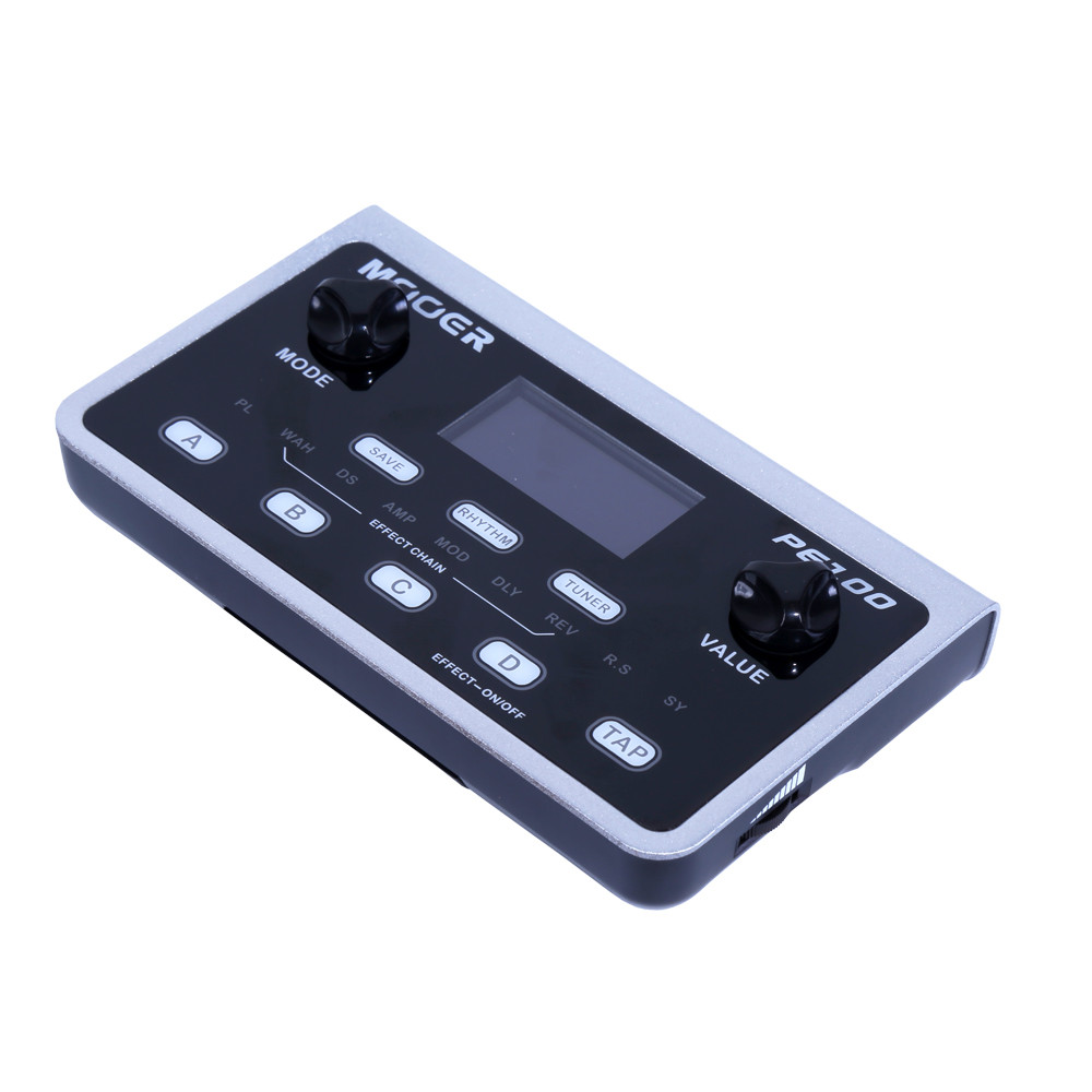 MOOER PE100 Multi-effects Processor Guitar Effect Pedal 39 Types Effects Guitar Pedal 40 Drum