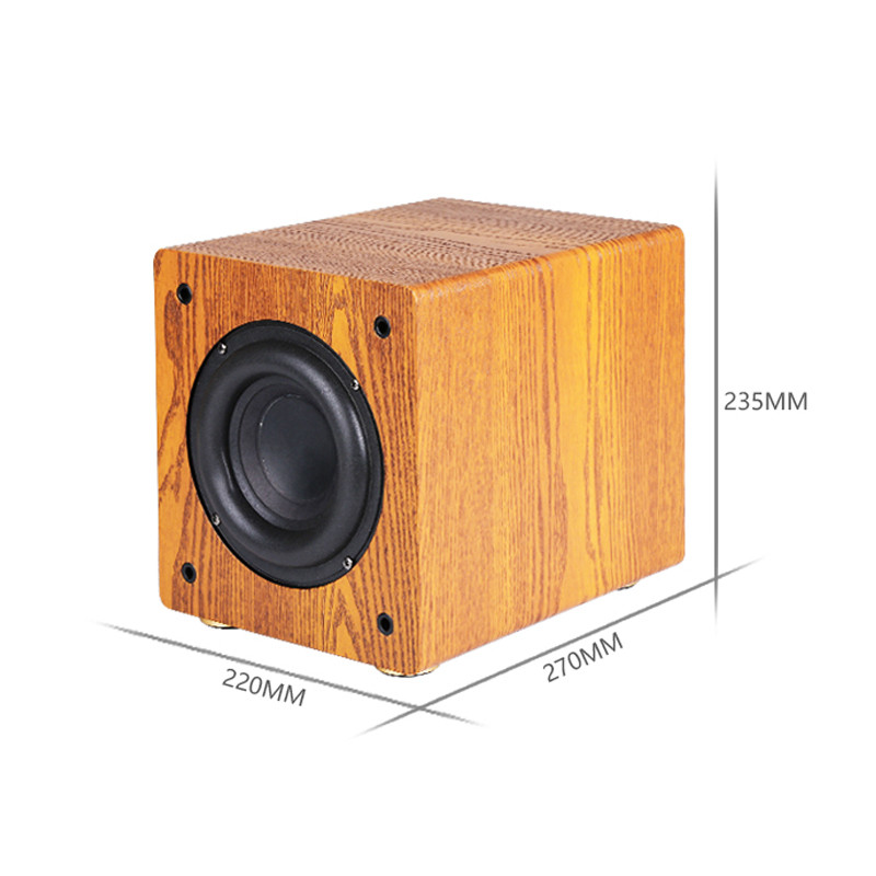 6.5 Inch Passive Subwoofer 100W High Power Sound Box HiFi Audio Speaker Large Magnetic Durable