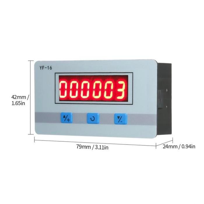 NEW!! Mini LED Digital Counter Modul DC/AC 5V-24V Elektronik Totalizer