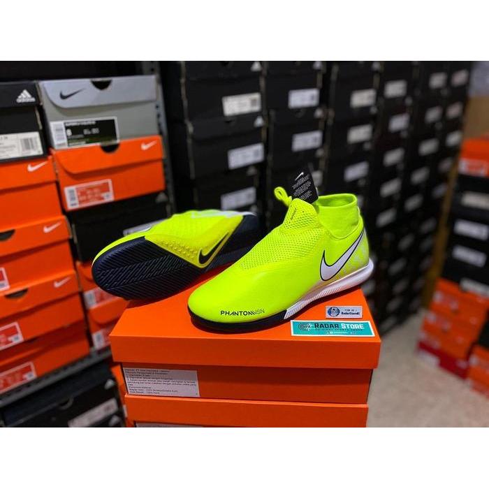 Sepatu Futsal Nike Phantom Vsn Academy Df Ic Volt White Ao3267-717 Ori Terlaris