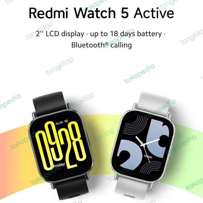 smartwatch xiaomi redmi watch 5 active original resmi