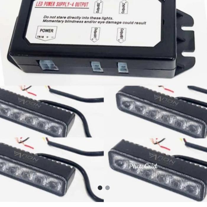 Discount Lampu strobo landun set