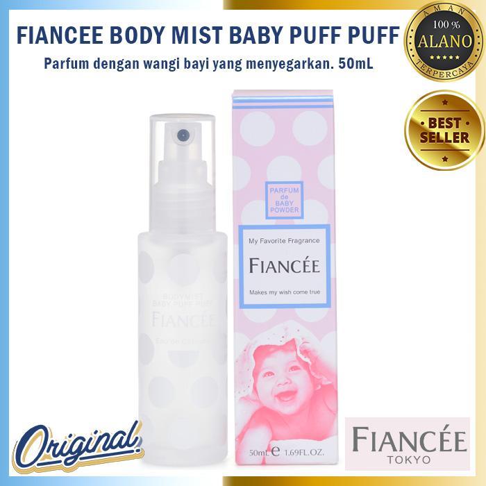 Fiancee Body Mist Baby Puff Puff Original Japan Parfum Wangi Bayi