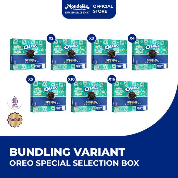 Premium Oreo Special Selection (Paket Isi 7), Hampers Lebaran Parsel Gift Box Untuk Orang Tersayang