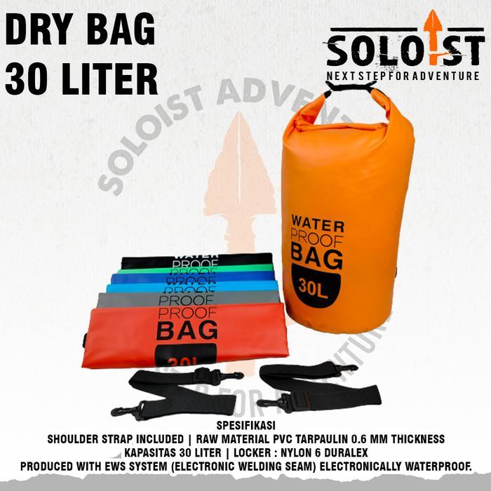 Dry bag 30 liter waterproof Tas anti air tas mancing