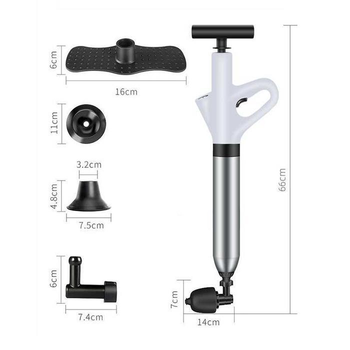 Best Seller Alat Pompa Penyedot Pendorong Saluran Kloset Sedot Wc Duduk Toilet Anti Mampet Tersumbat