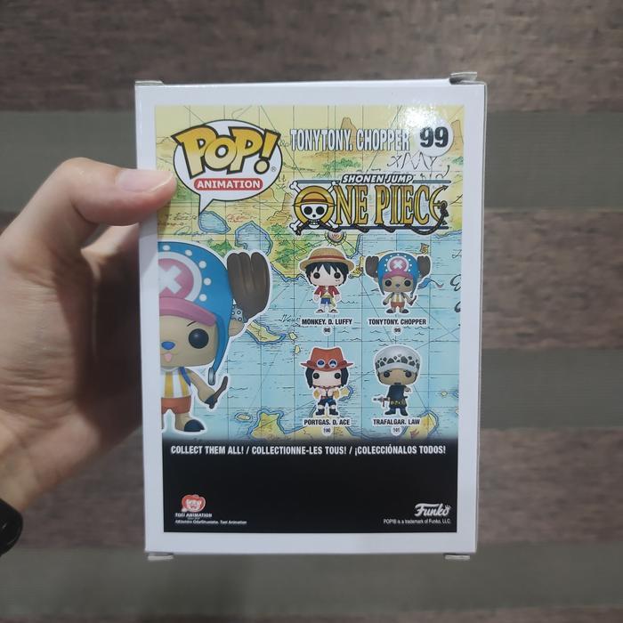 HOT SALE ORIGINAL FUNKO POP ONE PIECE TONY CHOPPER FIGURE REINDEER FIGURE TOY TERMURAH