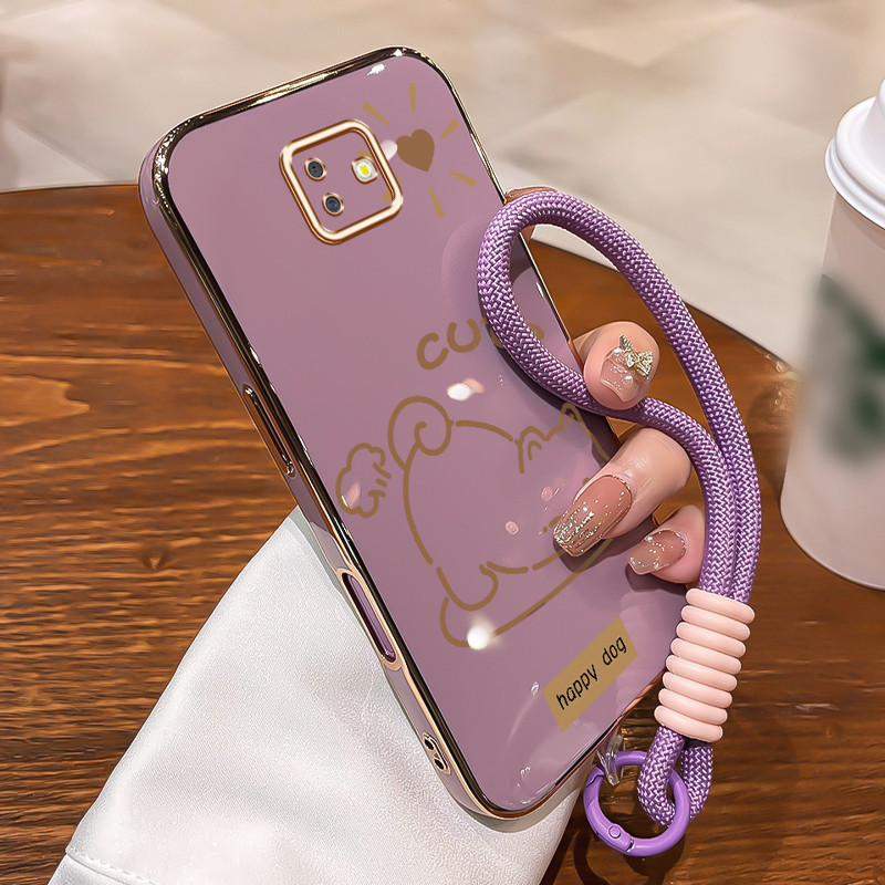 Casing Untuk Samsung Galaxy J6 Plus 2018 J6 Prime 2018 J4 4G J2 4G Case Casing pola kucing malas Kas