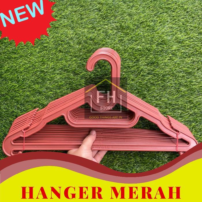 "New" Hanger Plastik Hitam Laundry Lusinan, Hanger laundry
