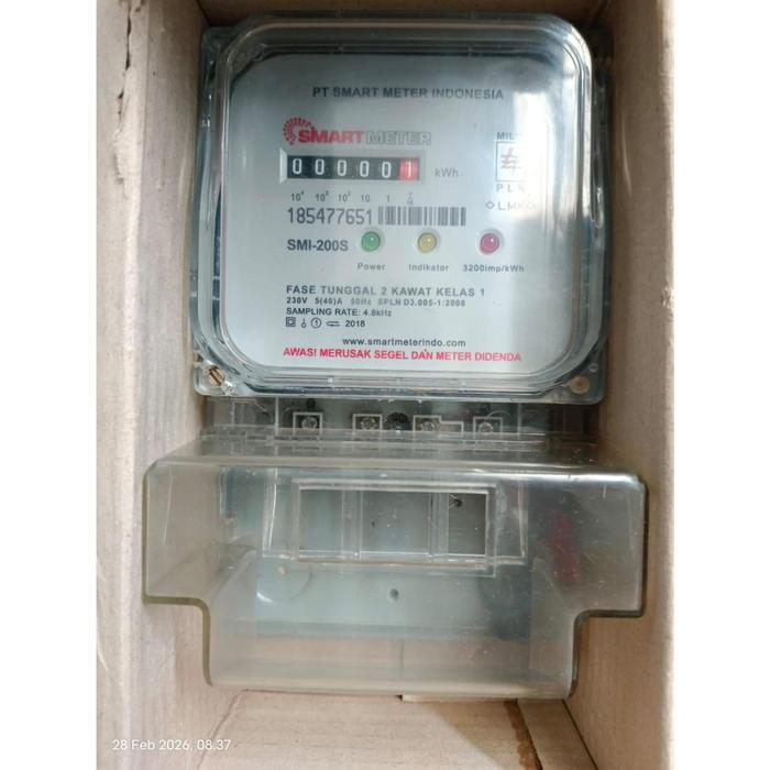Kwh Meter Pln Combo Semi Digital Smart I Alat Pencatat Meteran Listrik 1 Phase 5(40)A