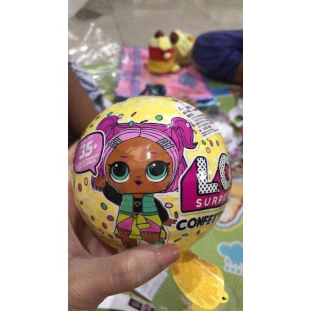 HOT SALE MAINAN LOL BESAR JUMBO CONFETTI POP SERIES KEJUTAN DALAM TELUR BOLA SURPRISE TERMURAH
