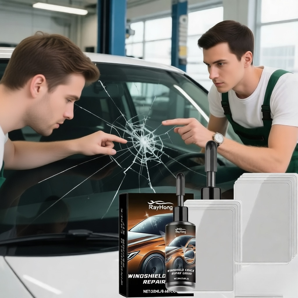 Car Window Repair Resin Windshield Crack Repair Fluid Windscreen Scratch Crack Restore Fluid Glass