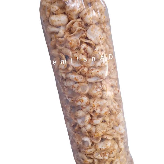 KOMPLIT Kerupuk Antor 1ball/Kerupuk putih Bawang Khas Tegal Enak Gurih Krupuk Cemilan - Berat Bersih