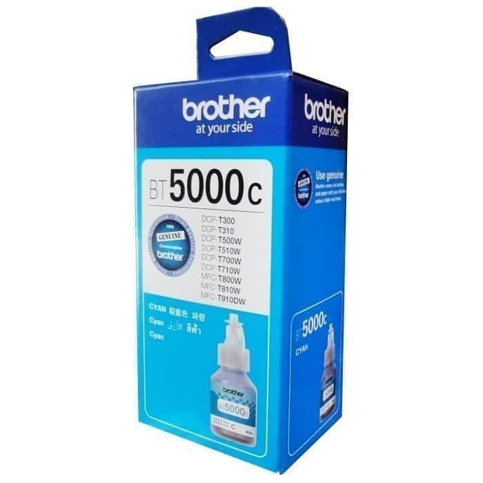 Tinta Printer Brother Original BT5000 BT 5000 Cyan