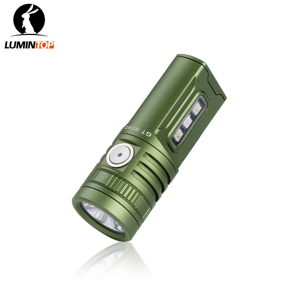 Mini flashlight multi function flashlight with LED UV RGB Lumintop GT NANO V6.0 720 lumen 410 meters