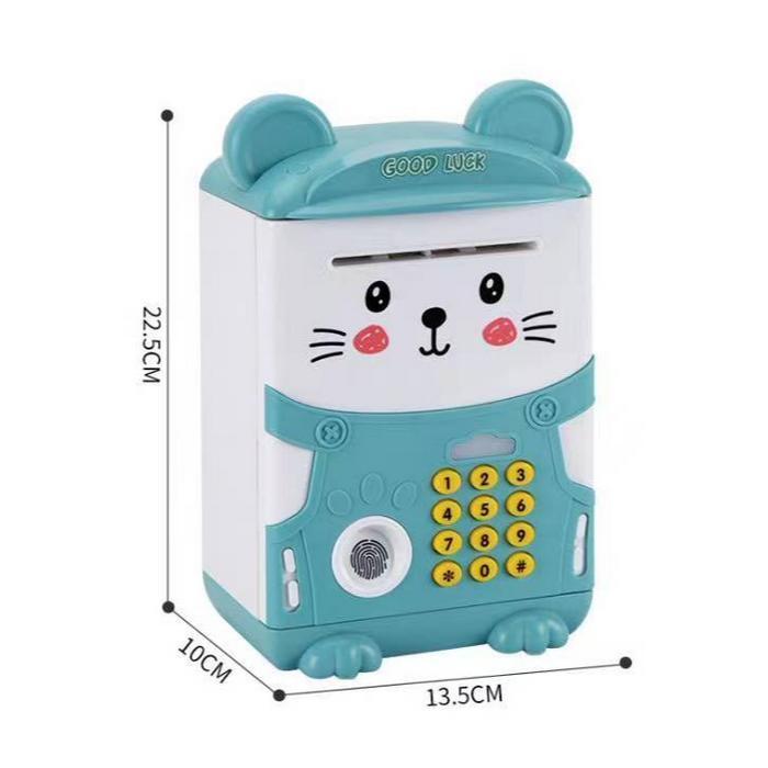 Promo Miisoo Celengan Lucu Music Saving Box/Coin Bank/Celengan Karakter/ Celengan Uang Kertas