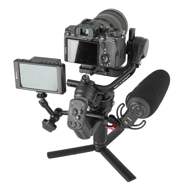 FeiyuTech Arri Rosettes Expansion Accessory for SCORP/SCORP-C Camera Quick Release Standard Plate