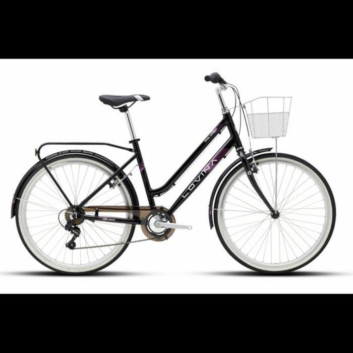 polygon lovina 26 sepeda keranjang ctb city bike classic sierra alloy