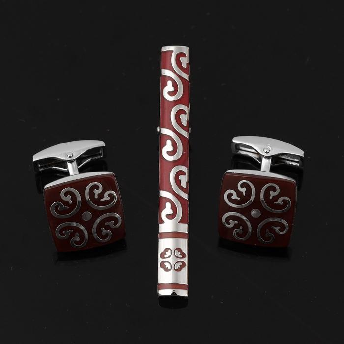 Promo Cufflink Dan Jepit Dasi Free Kotak Premium Terlaris