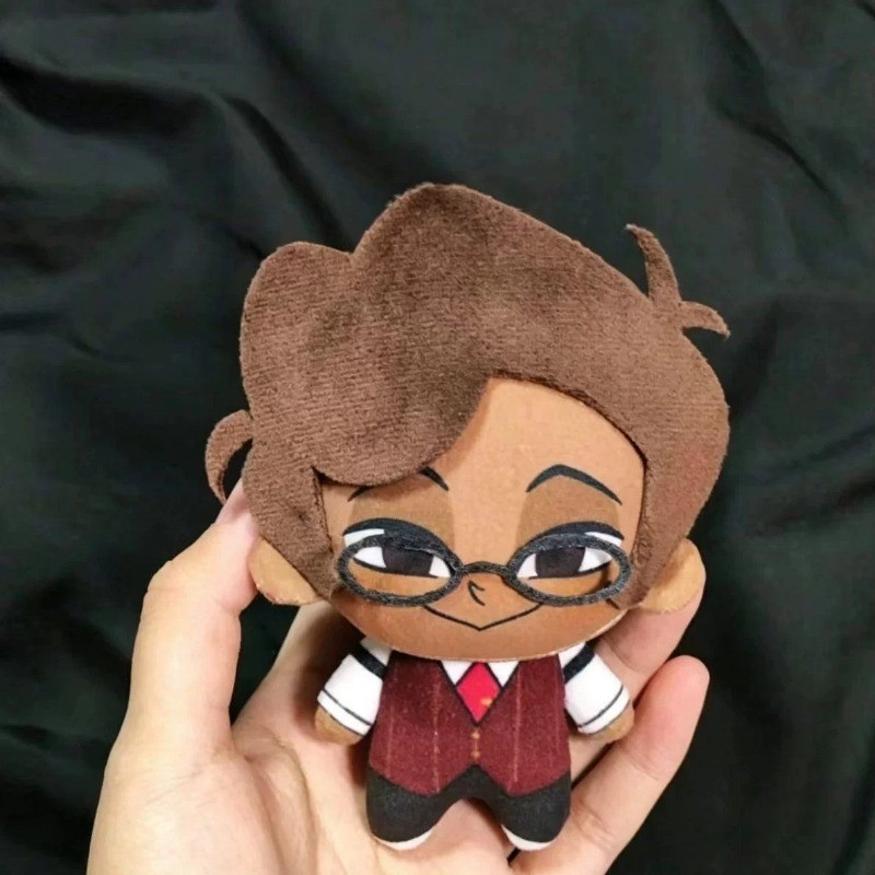 New Hazbin Hotel Alastor Plush Pendant Vox Vincent Plush Doll Toy Cute Anime Peripherals Plushie