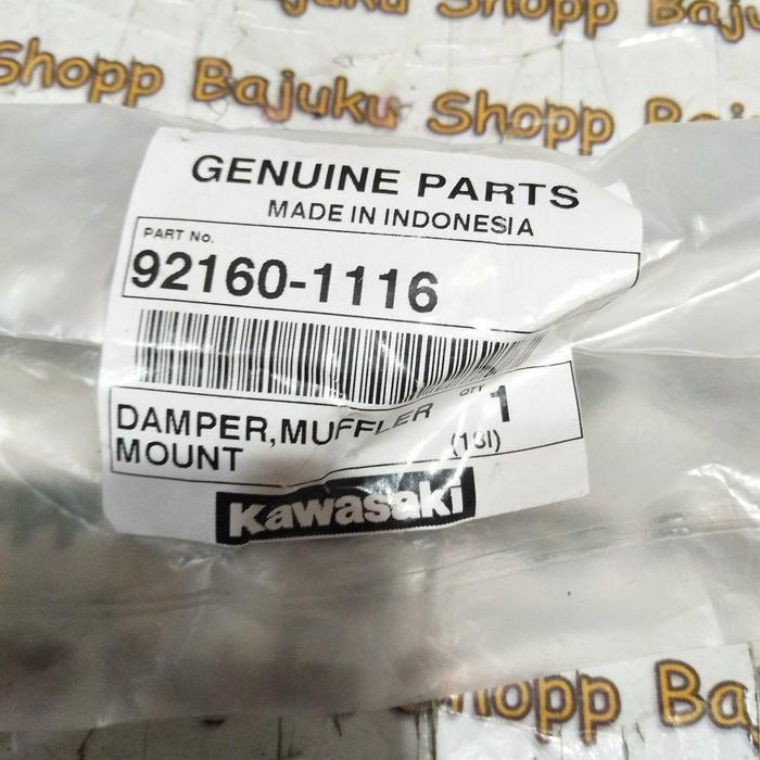 Karet Damper Knalpot Er6 Er6N Original Terjamin
