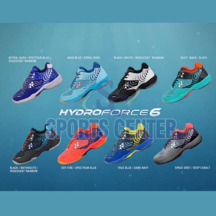 New Sepatu Badminton Yonex HYDROFORCE / Hydro Force 6 Astral Aura