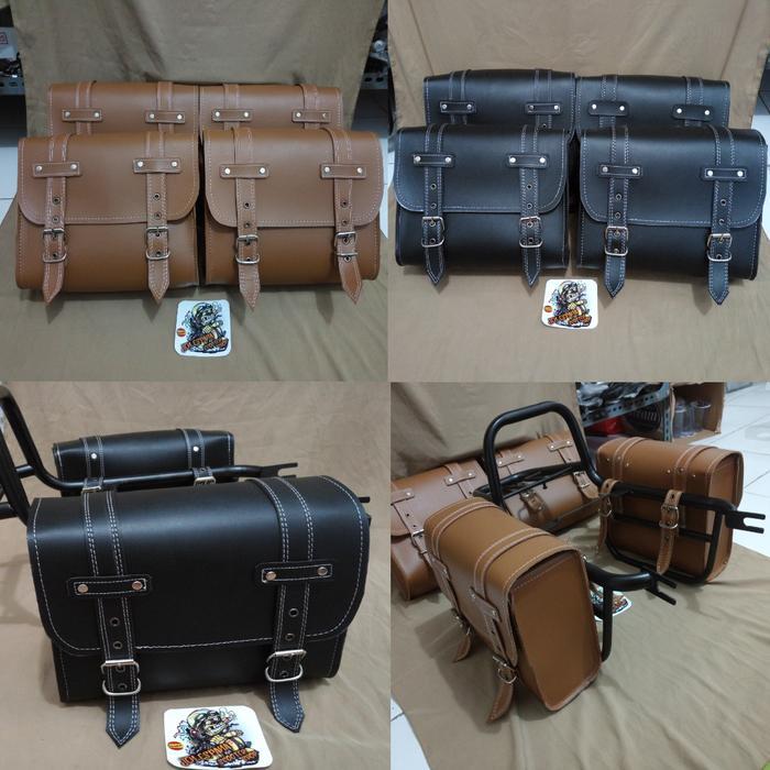 Side Bag W175 Tas Bagasi Kawasaki W175.