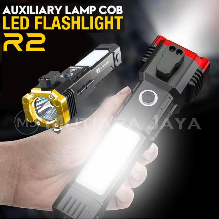 Senter LED Pocketman Senter Flashlight 2000 Lumens Waterproof