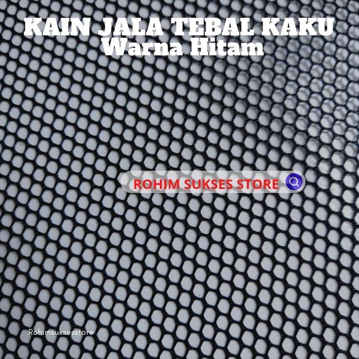 Jala Kain Tebal Kaku Tipis Jaring Kain Jaring Baju Senam Kain Jaring Ikan Koi Box Speaker Meteran