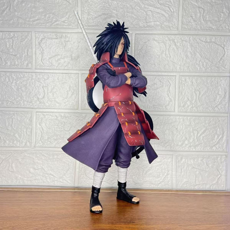 Uchiha Madara 18CM Limited Edition Figure Model Two-Dimensional Animation GK Trendy Collectible for