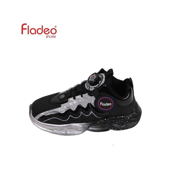 Fladeo C23/KBSS38-1BG/Sepatu Sneakers Sepatu Sneakers Anak dengan Sistem Tali Kunci Ergonomis - Hita