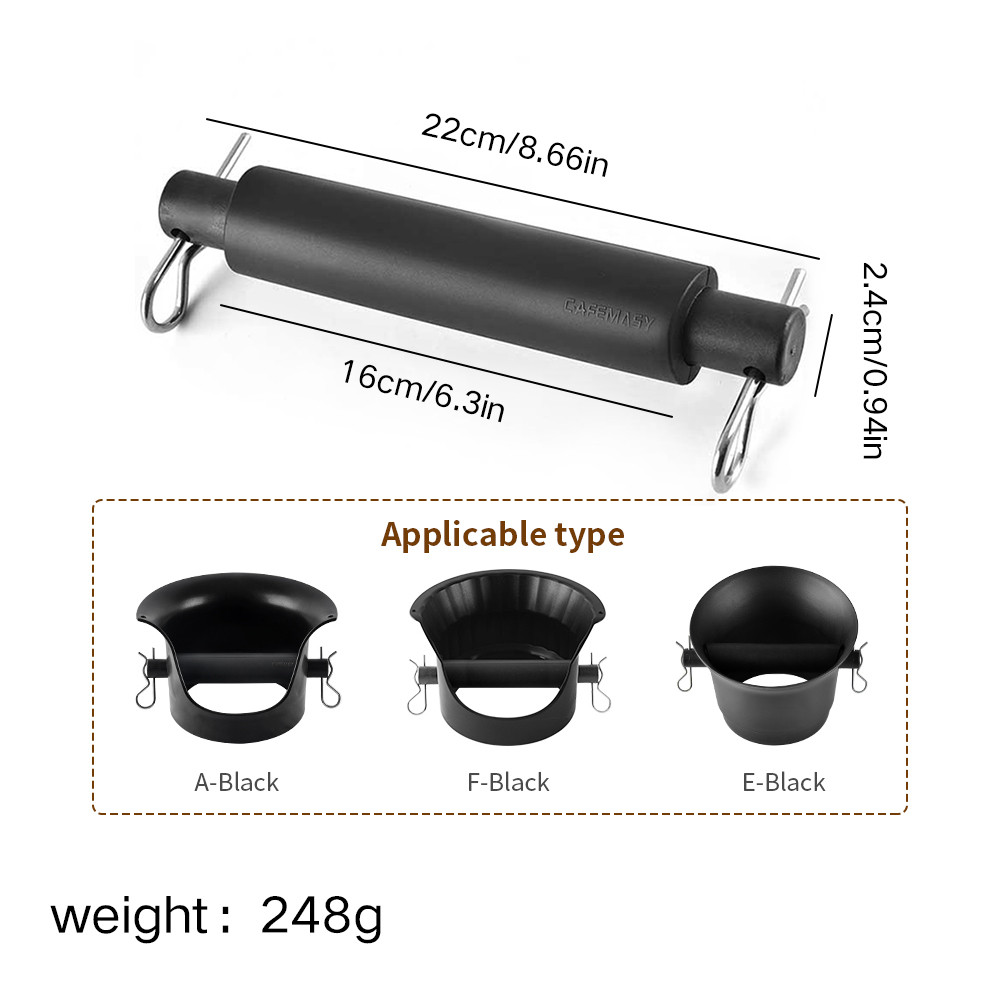 Coffee Knock Box Accessories Standing Knock Box Cap With Container Bar Replacement for Commercial